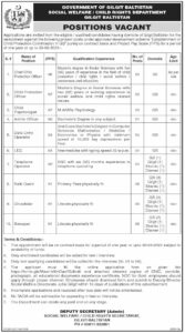 Join Social Welfare Department Jobs 2023