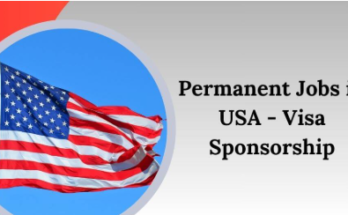 Visa Sponsorship Permanent Jobs in USA 2024 – Apply Now